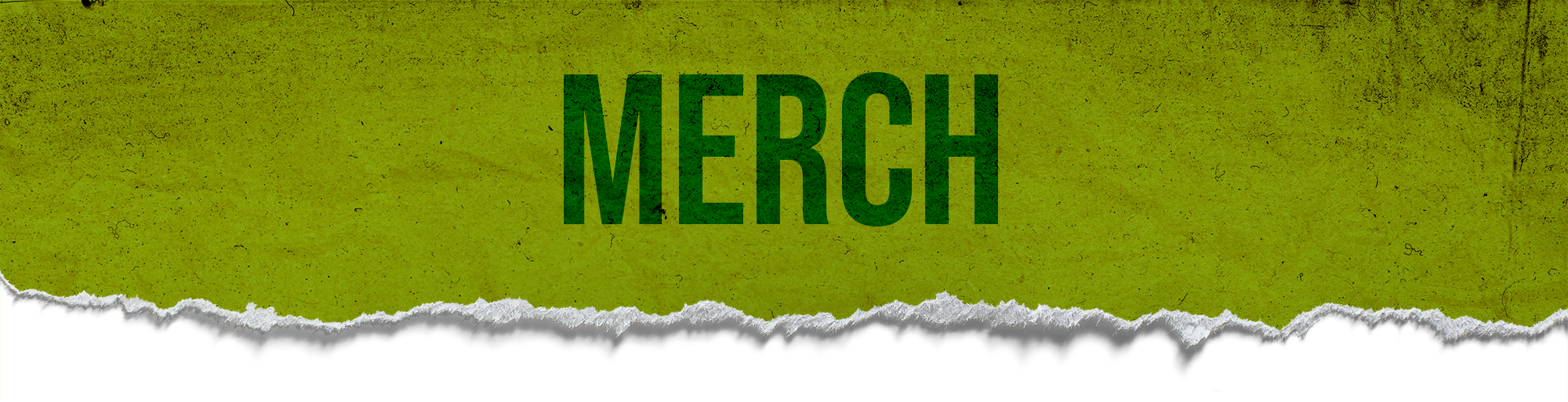 Merch Page Header