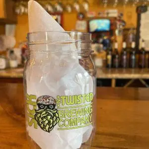 Sick N Twisted Tossware Jar