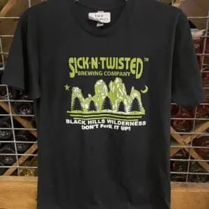 Dont F##k It Up! T-Shirt Front in Black