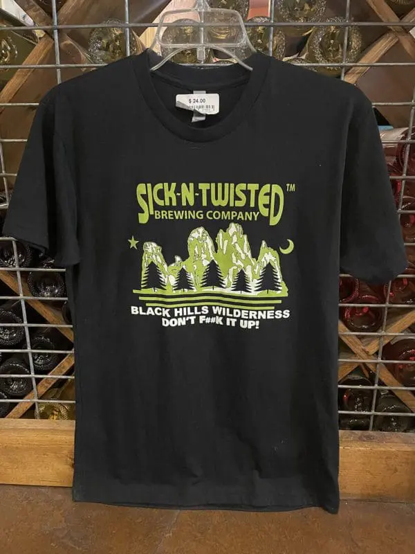 Dont F##k It Up! T-Shirt Front in Black
