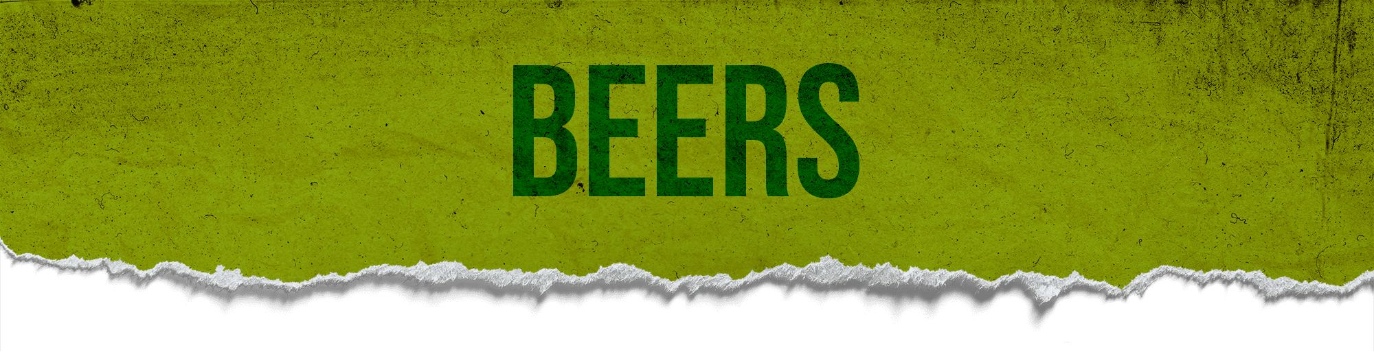 Beers Page Header