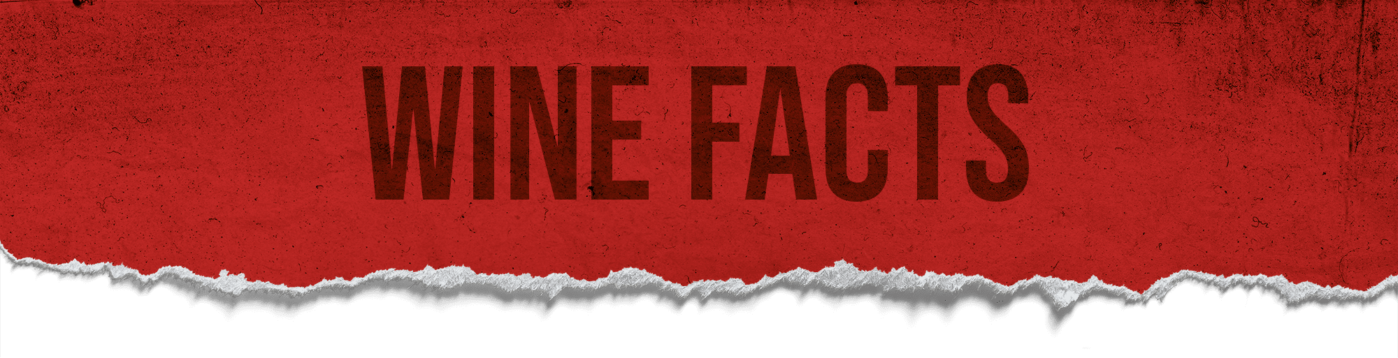 Wine Facts Page Header