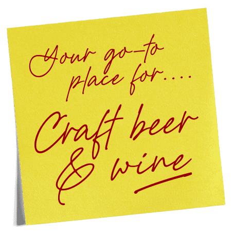 your go-to place for craft beer & wine